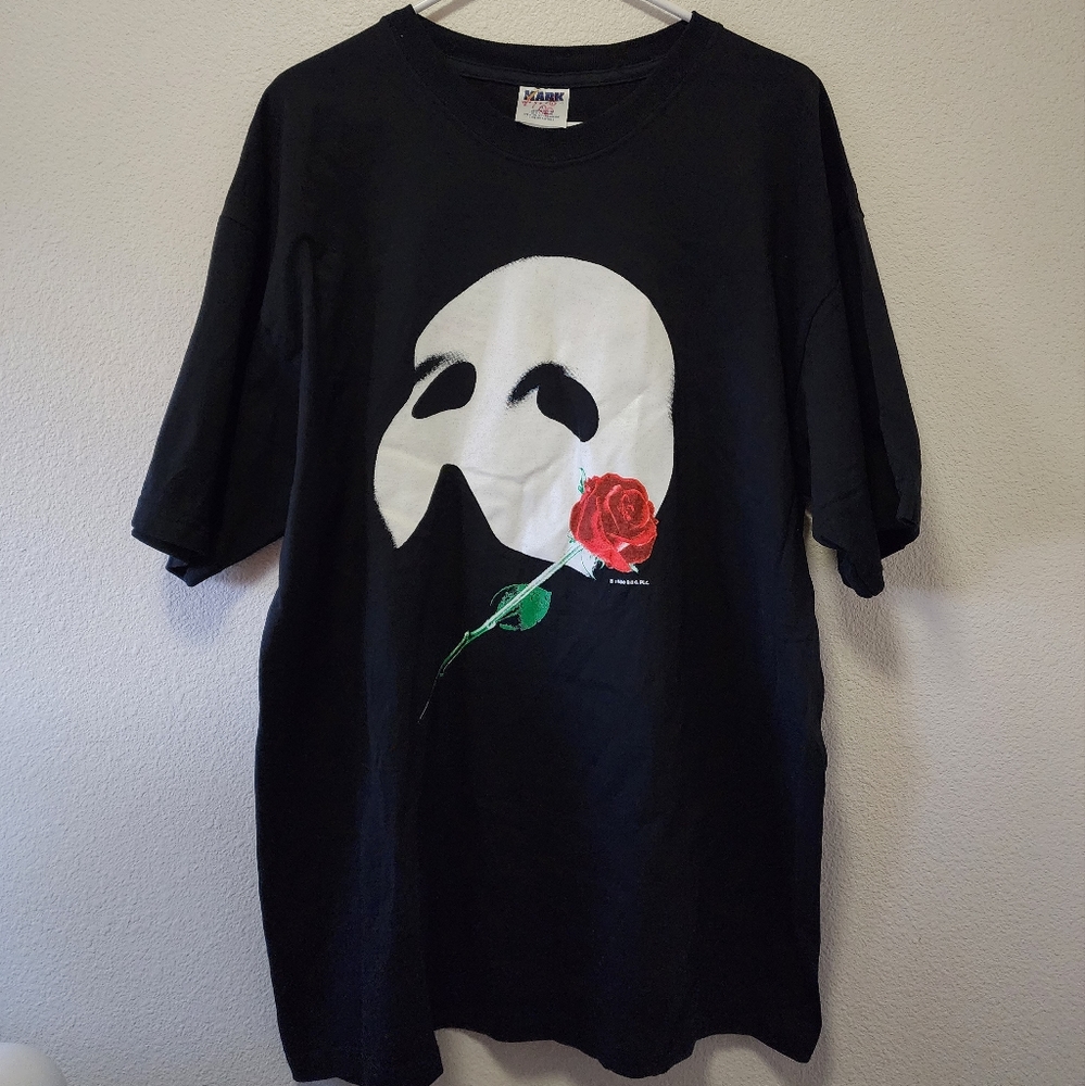 Vintage 1986 Phantom of the Opera shirt xl